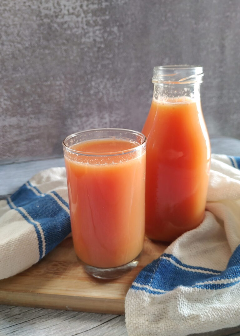 super-powered carrot orange juice
