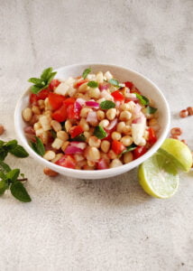 healthy peanut chaat