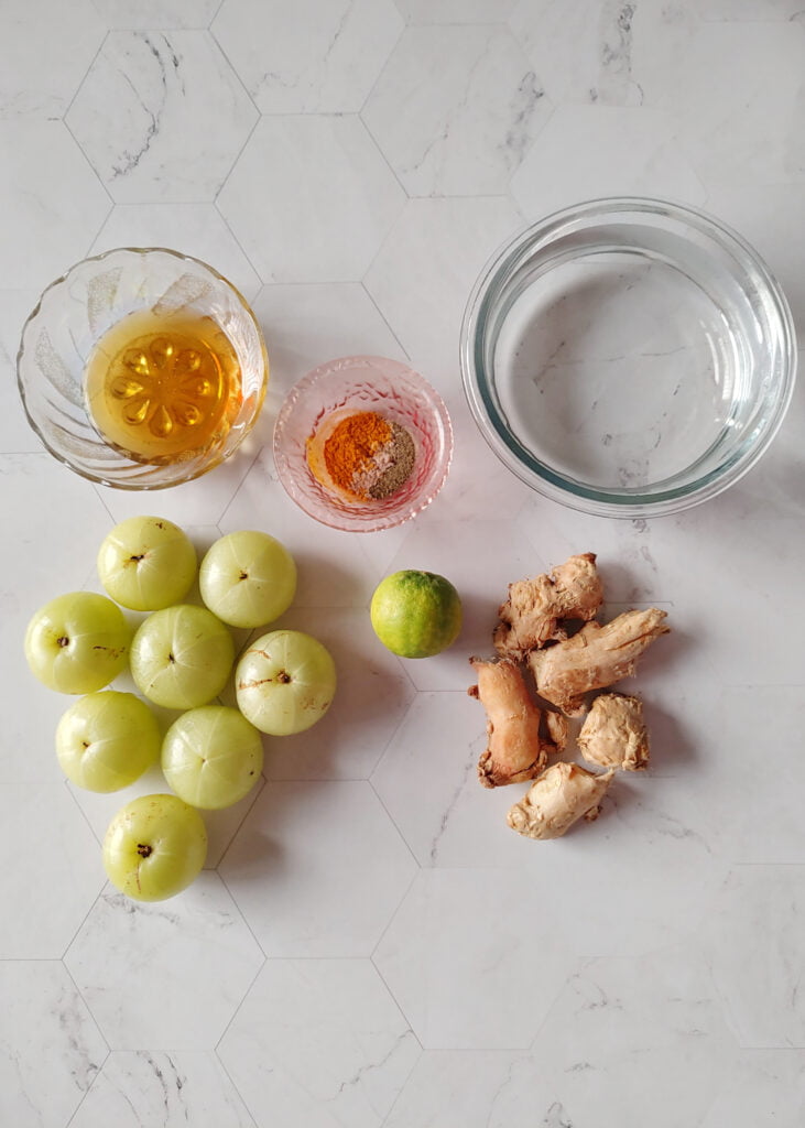 Amla Ginger Shot Relish The Greens