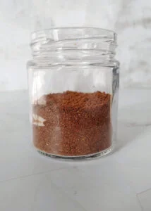 featured image of homemade garam masala in a jar