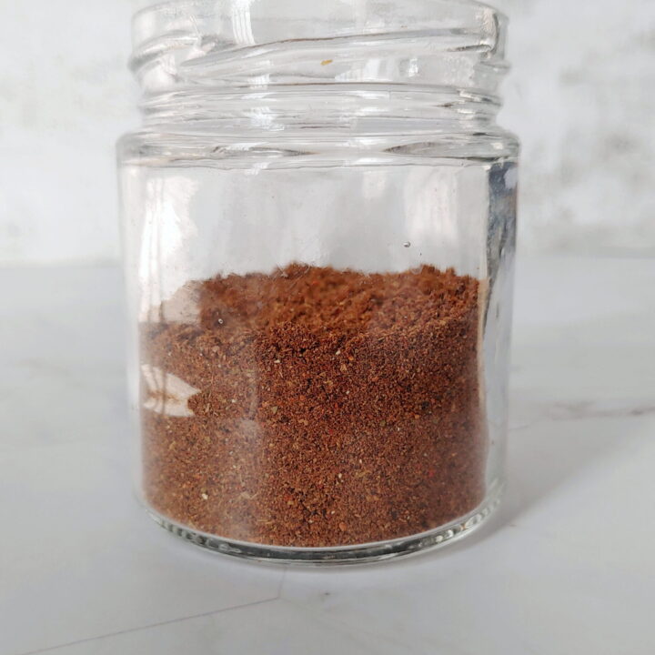 featured image of homemade garam masala in a jar