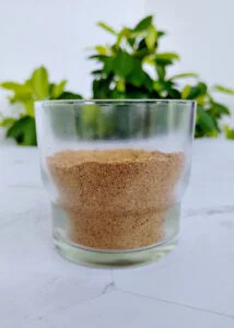 featured image of chai spice mix in a glass jar