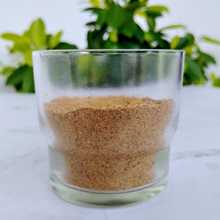 featured image of chai spice mix in a glass jar