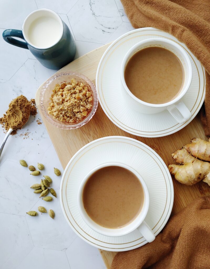 jaggery masala chai or tea