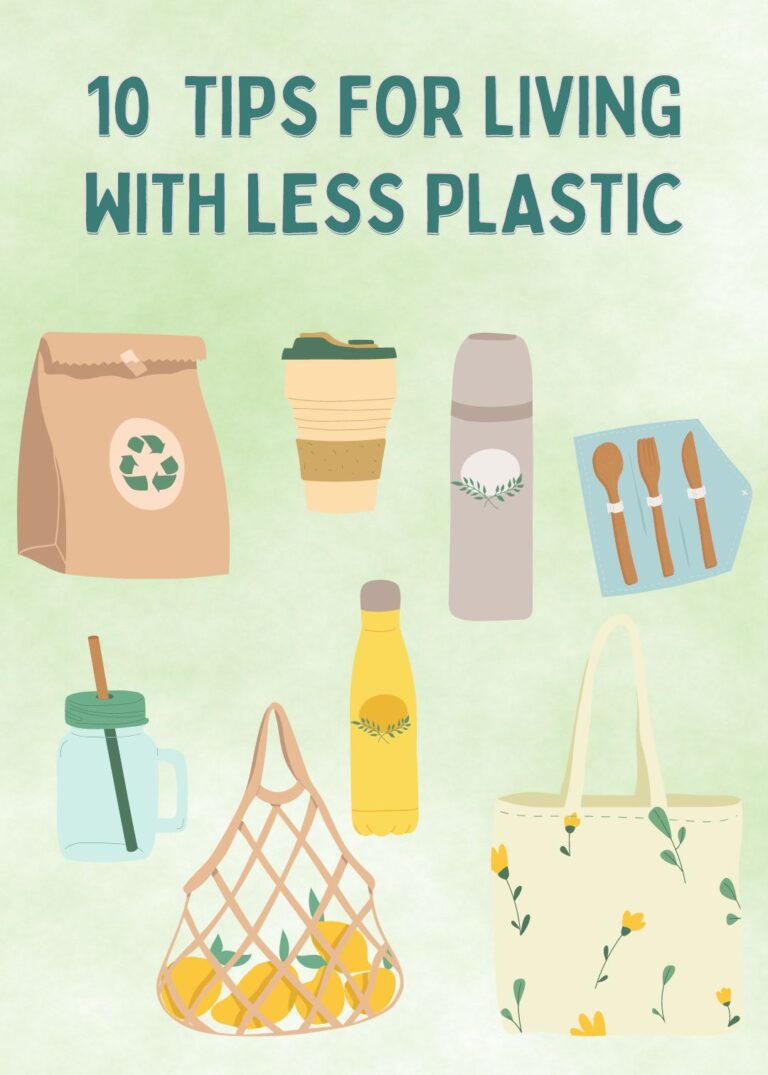 10 Actionable Tips for Living with Less Plastic