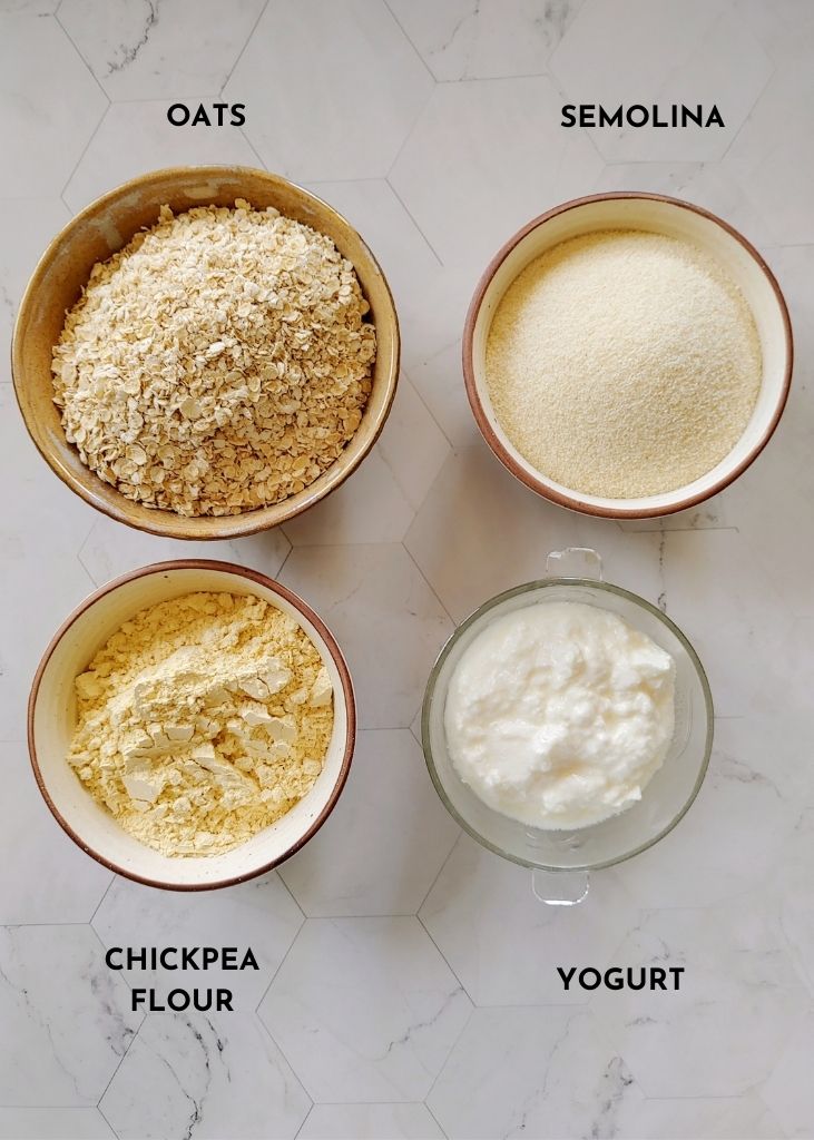 oats chilla batter ingredients