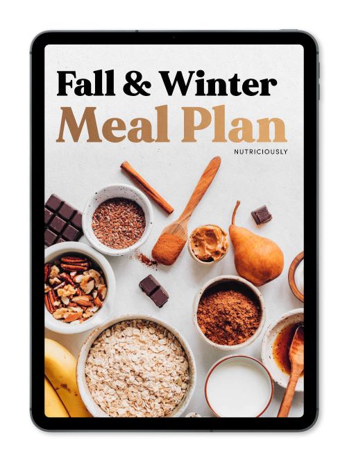 Fall Winter Meal Plan guide