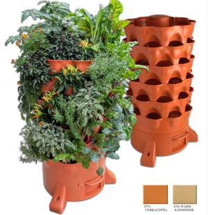 Garden Tower 2™, 50-Plant Composting Vertical Garden Planter Garden Tower 2™, 50-Plant Composting Vertical Garden Planter