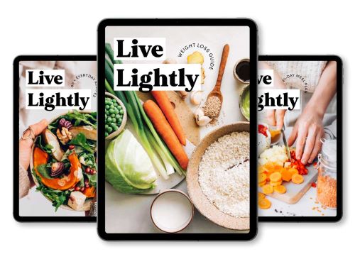 Live Lightly Mockup Vegan Weight Loss Bundle – Live Lightly by Nutriciously